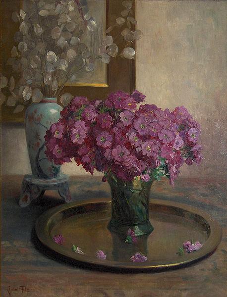 Georges Jansoone Still life with flowers oil painting image